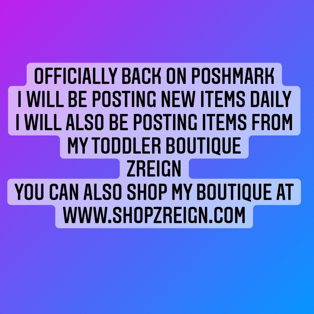 Officially Back On Poshmark!